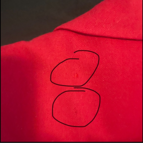 VINTAGE TiMlEsS BeAuTiFuL Liz Claiborne h0t rEd D0uBle-BrEaStEd bLaZeR - Picture 14 of 16